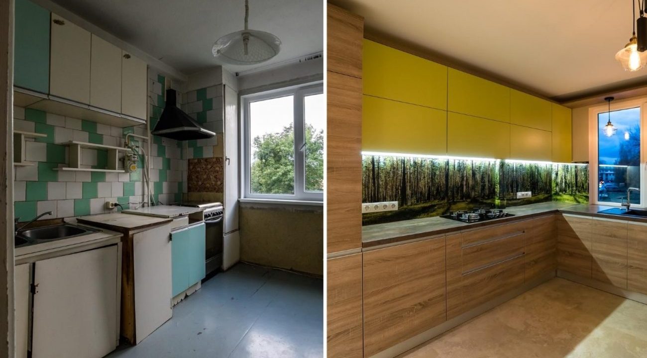 Идеи ремонта квартиры — 17 фото «до и после»